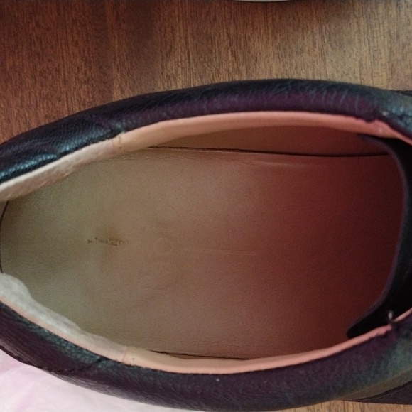 Linea Paolo women's Black Kaira Platform Nappa Leather Sneaker. VGUC. size 9.5 - Picture 13 of 15